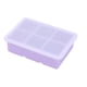 thumbnail image 2 of Aparatos de cocina, accesorios de cocina, bandeja grande de silicona para hielo, moldes grandes para bloques de hielo cuadriláteros para whisky, cócteles, bandeja para hacer hielo a la antigua para co, 2 of 6