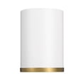thumbnail image 3 of 1 Light Flush Mount Z-Lite 2303F1-Mw-Rb, 3 of 7