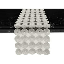 Elegant Comfort Embroidery Misho Table Runner - Dresser Scarf for Home Dining Room - Crochet Tabletop Decoration, Kitchen Dining Table Decoration for Indoor and Outdoor, 16 X 36 Inches, Beige