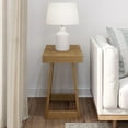 thumbnail image 2 of Plank+Beam Solid Wood Classic Rectangular Side Table, 25" Sofa Table for Living Room, End Table, 2 of 11