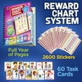 thumbnail image 4 of Learn & Climb Reward Chart & Journal for Kids – Weekly Chart with Stickers & Task Cards, 4 of 6