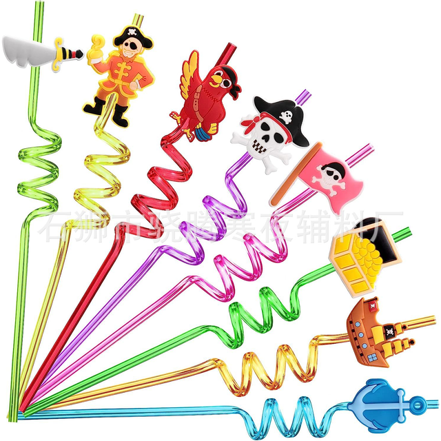 Pirate Birthday Party Decoration Supplies Disposable Tableware Set Pirate Treasure Map Backdrop Cup Birthday Party For Boys Kid