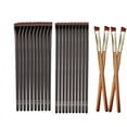 thumbnail image 2 of 10pcs/20pcs/50pcs Contour Eyebrow Brush Eyeliner Makeup Brushes Angled Thin Brows Liner Cream Brush Eyes Make Up Tools A101 A102 (10pcs A470), 2 of 7