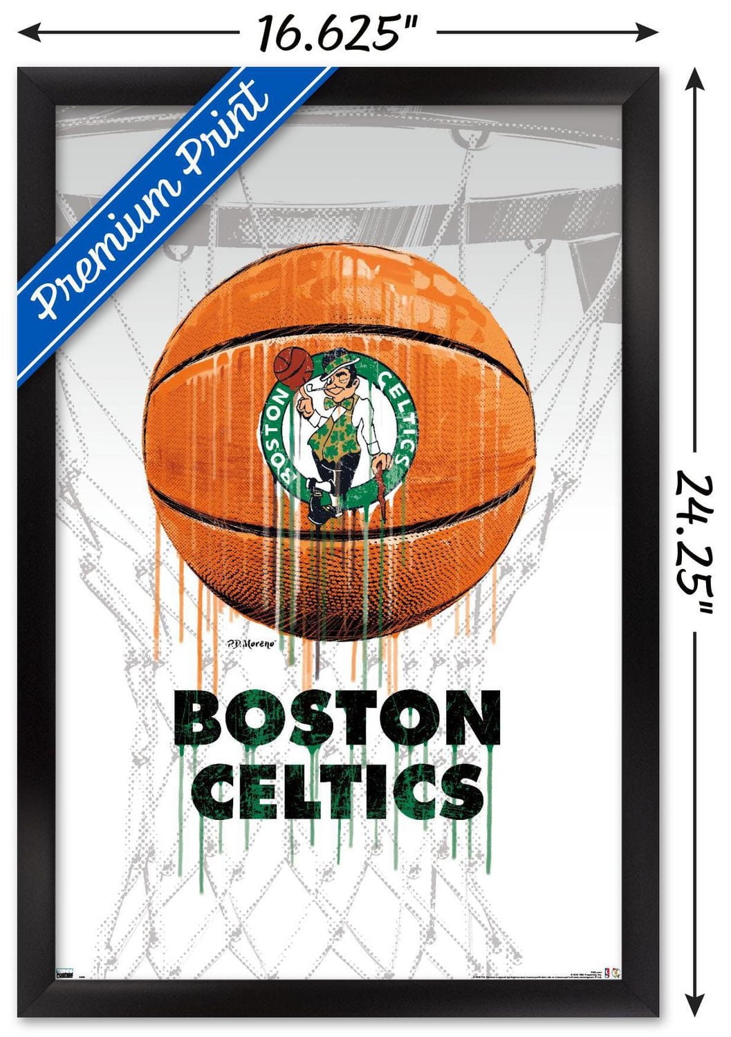 NBA Boston Celtics - Ballon goutte à goutte 20