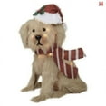 thumbnail image 1 of Christmas Decorations Outside Light-Up Animals Dog Deer Santa ClausOutside, 1 of 6