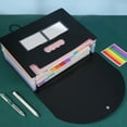 thumbnail image 2 of A4 Document Organizers 13/25 Pockets Filing Box File Folder Paper Storage Bag Accordions Bag for Student Teacher, 2 of 18