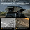 thumbnail image 5 of BAMACAR Naturnest Rooftop Tent Hardshell 2-4 Person Roof Top Tent for Jeep SUV Truck Roof Rack Tents, 5 of 9