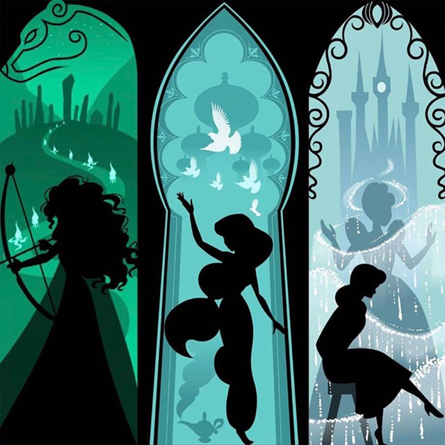 Cuadros Decorativos 5D DIY Diamond Painting Kits Full Round Drill Cartoon Princess Art (sz2261) Likrtyny embutido en tela