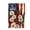 Style-1, variant on American 250th Garden Flag, 4th of July Patriotic Garden Flags for Outside, Small Burlap Holiday Independence Day Memorial Day Garden Flag Fourth of July Decorations Yard Lawn Flags, 18x12" Style-1