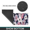 thumbnail image 6 of Pioneer Flower Floral Print Pattern Kitchen Rugs Sets Of 2,Anti Fatigue Kitchen Mat Rugs Non Slip Washable,Decorative Kitchen Floor Mats for Kitchen,Sink,Laundry,17"x30"+17"x47", 6 of 7