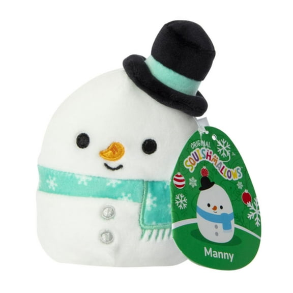 Squishmallows 4.5" Manny the Snowman