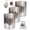 3PCS, variant on Multi-Functional Stainless Steel Kitchen Utensil Holder – Countertop Organizer Caddy for Spoons, Spatulas, Ladles, Pot Lids & Cutting Boards, Wide Base Storage for Cooking Tools
