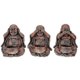 thumbnail image 1 of 3 Pcs Buddha Statue Candlestick, 1 of 3