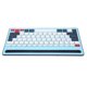 thumbnail image 4 of Teclado De Tableta, Teclado Inalámbrico Bluetooth Ergonomía Para Tabletas ANGGREK Cielo azul, 4 of 8