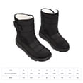 thumbnail image 3 of Botas de nieve Botas de nieve de invierno Botas de plataforma de tobillo antideslizantes Regalos para madres amigas Likrtyny Tenis De Mujer Tenis De Hombre, 3 of 8