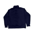 thumbnail image 5 of USNSM Men's Fleece Quarter Zip Pullover Sweater Casual Solid Color Long Sleeve Stand-Up Collar Outfit Warm Mock Neck with Pockets Blue M, 5 of 5