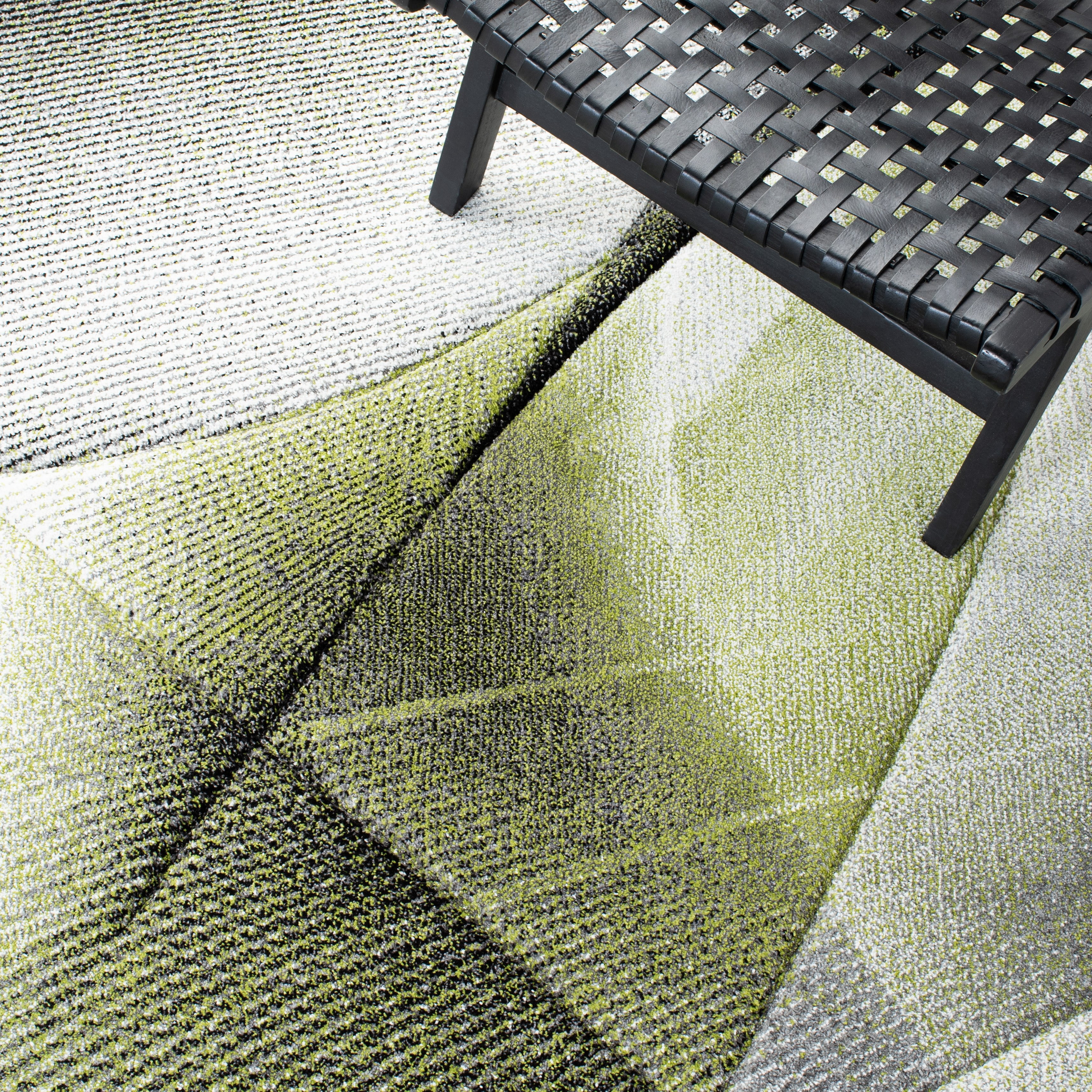 Safavieh Hollywood Celandine Abstract Area Rug, Gray/Green, 8' x 10'