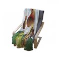thumbnail image 4 of Frog Soft Flannel Fleece Blanket, Cartoon Illustration of Funny Animal near a Mushroom House in Fantasy Fairytale Forest, Cozy Plush for Indoor and Outdoor Use, 50" x 60", Multicolor, by Ambesonne, 4 of 6