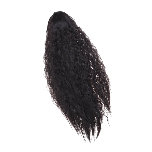 unbranded Fluffy Wig Hairpiece Women's 65.00X6.00X4.00CM Black