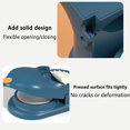 thumbnail image 2 of (Azul) Molde para raviolis 2 en 1, máquina de cocina para hacer raviolis, máquina para hacer bolas de masa hecha de material absorbente seguro, accesorio práctico de cocina, moldes para raviolis herm, 2 of 5