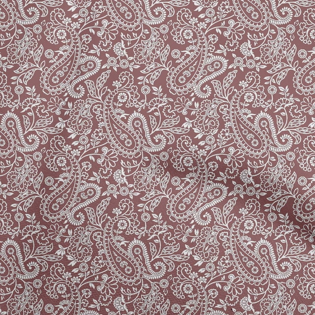 oneOone Georgette Viscose Brown Fabric Block Craft Projects Decor Fabric Printed By The Yard 42 Inch Wide