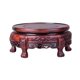 thumbnail image 1 of Pedestal de palisandro rojo de estilo chino con base for maceta, tetera o jarrón., 1 of 6