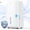 150 pt, variant on Waykar 150 Pint Dehumidifier with Built-in Pump, No Daily Emptying for 7,000 Sq. Ft., Continuous Drain, Auto Defrost, 50 Pint DOE Energy Star