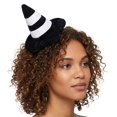 thumbnail image 5 of Hfppkn Plush Traffic Cone Headband Novelty Roadblock Hair Hoop 20cm Black, 5 of 7