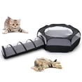 thumbnail image 5 of Cat Toys, Cat Tunnel Tube for Indoor Cats, Tunnels Extensible Collapsible Cat Play Tent Interactive Toy Maze Cat House, Pet Tube Toys for Kitty, Rabbit Small Animal, 5 of 8