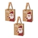 thumbnail image 5 of 3 bolsas de regalo navideñas Kraft con asas, bolsas de golosinas, cajas, bolsas de regalo Papá Noel, 5 of 9