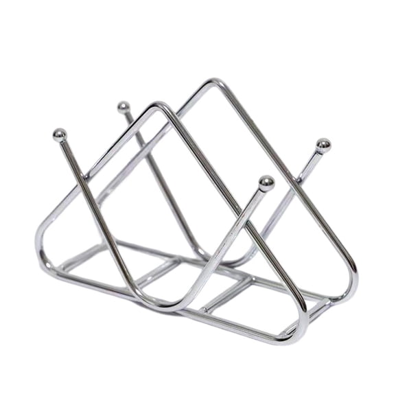 Soporte de papel, barra de hierro, Hotel, cafetería, baño, baño, dormitorio, papel higiénico, soporte, organizador de escritorio, estante de Almacenamiento y organización del hogar Plata Billuyoard HA082149-03