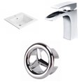 thumbnail image 1 of American Imaginations 32-in. W 1 Hole Ceramic Top Set In White Color AI-24156, 1 of 9