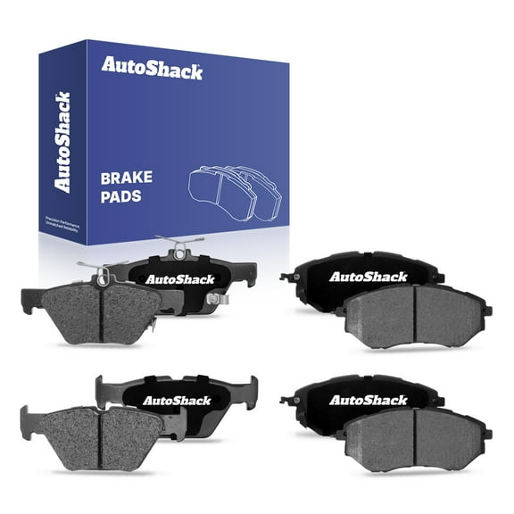 AutoShack Front & Rear Ceramic Brake Pad Set Replacement for 2015-2019 Subaru Outback 2015-2019 Subaru Legacy 8-PC