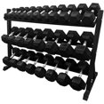 thumbnail image 5 of French Fitness 3 Tier Hex Dumbbell Rack 3THDR (New), 5 of 6