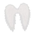 thumbnail image 1 of Disfraz de ángel para fiesta temática de Mardi Gras, alas de cosplay con correas, ángel navideño blanco, 1 of 9