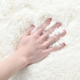 thumbnail image 3 of TWINNIS Fluffy Rug Carpets Soft Shaggy Area Rug Indoor Floor Rugs for Kids Room Comfy Cute Nursery Rug 6' x 9', Cream White, 3 of 7