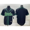 thumbnail image 1 of New Rugby And Baseball Joint Jersey Eagles 20#Dawkins11#Brown Cardigan Embroidered Jersey, 1 of 2