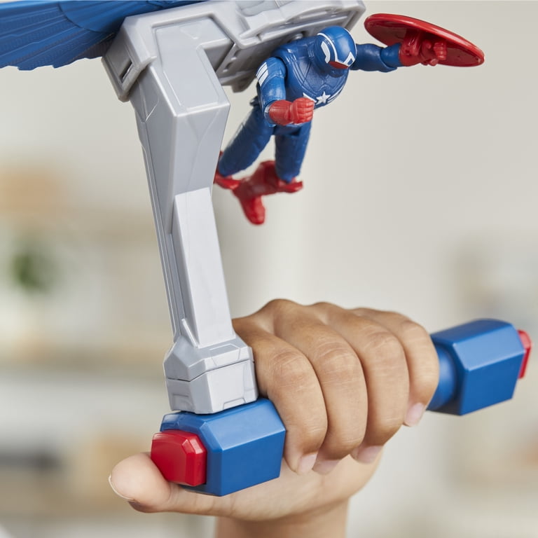 Captain America, Action Figure, 4 inch, Flight Control with Wings