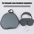 thumbnail image 4 of Useful Headset Storage Bag Portable Wireless Headset Travel Protective Bag Dust-proof Smooth Zip Headphone Storage Case, 4 of 4