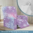 thumbnail image 3 of Kuiaobaty Snowflake Pattern Reclining Slipcover with Elastic Bottom Breathable Recliner Couch Cover Soft Recliner Chair Cover Large Reclining Sofa Slipcover for Pets, 3 of 8