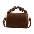 thumbnail image 4 of FVDPWYE Suede Purse Valentines Day Gift for Her Small Fashionable Women Shoulder Bag for Coffee, 4 of 9