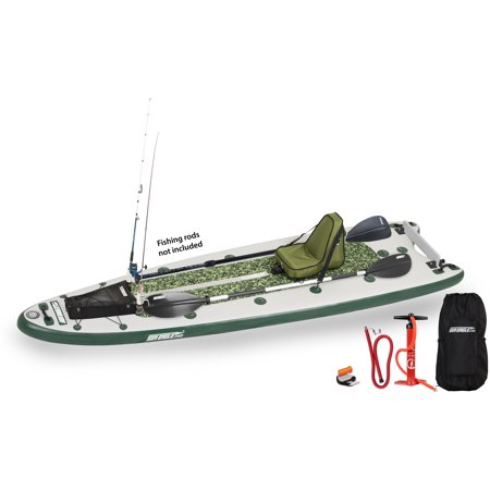 UPC: 0023634084093 | Sea Eagle FishSUP 126 Inflatable SUP Deluxe Package