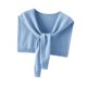 thumbnail image 5 of Chal de punto para mujer, capa suave, elegante y acogedora, regalo para uso diario, decorativa. Azul, 5 of 9