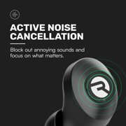 Raycon Everyday Bluetooth Wireless Earbuds with Microphone - Active Noise Cancelling, Sweat & Water-Resistant Earphones, Ear Buds Wireless Bluetooth Up to 32 Hours Playtime (Purple)