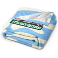 thumbnail image 2 of Stevenson University Logo Fleece Blanket, Very Soft Microfiber Flannel Blanket for Couch Warm and Cozy for All Seasons, 2 of 8