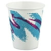 SOLO 376JZ-00055 Jazz 6 oz. Polycoated Paper Hot Cups (20 Bags/Carton, 50/Bag)