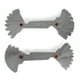 thumbnail image 2 of Medidores De Paso De Tornillo, Calibre De Rosca Portátil De Acero Inoxidable, Tamaño Múltiple, 2 Piezas, Métrico, 60 , Imperial, 55 , Para Calibración De Tornillos Para, 2 of 7