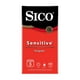 thumbnail image 1 of Condones Sico Sensitive delgado 3 pzas, 1 of 4