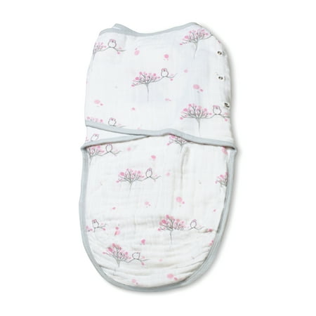 aden + anais classic easy swaddle - for the birds - owl -