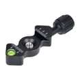 thumbnail image 1 of Subgadora de soporte de la abrazadera de liberación rápida para la parte de repuesto de la cabeza de la bola de trípode resistente con adaptador de, 1 of 8